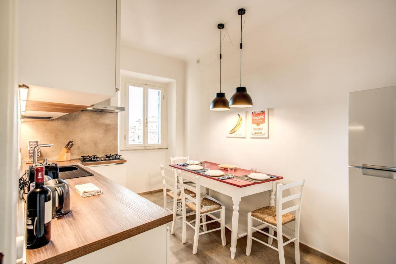 Ferienwohnung Cavour Attic With Terrace Rom Exterior foto